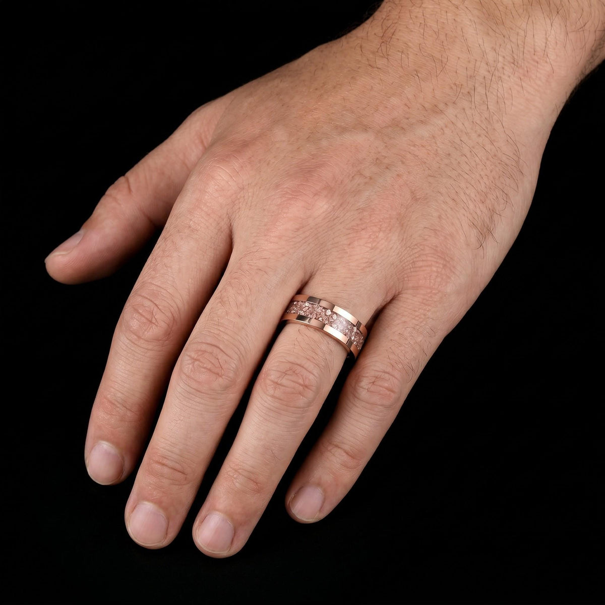 Rose Gold Morganite Ring ~ Blush Pink Gemstone Engagement Jewelry ~ Romantic Anniversary Gift for Her ~ Timeless Love Ring (4