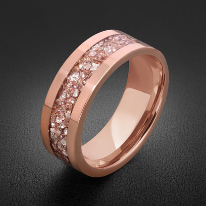 Rose Gold Morganite Ring ~ Blush Pink Gemstone Engagement Jewelry ~ Romantic Anniversary Gift for Her ~ Timeless Love Ring (4