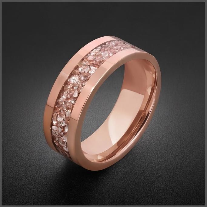 Rose Gold Morganite Ring ~ Blush Pink Gemstone Engagement Jewelry ~ Romantic Anniversary Gift for Her ~ Timeless Love Ring (4