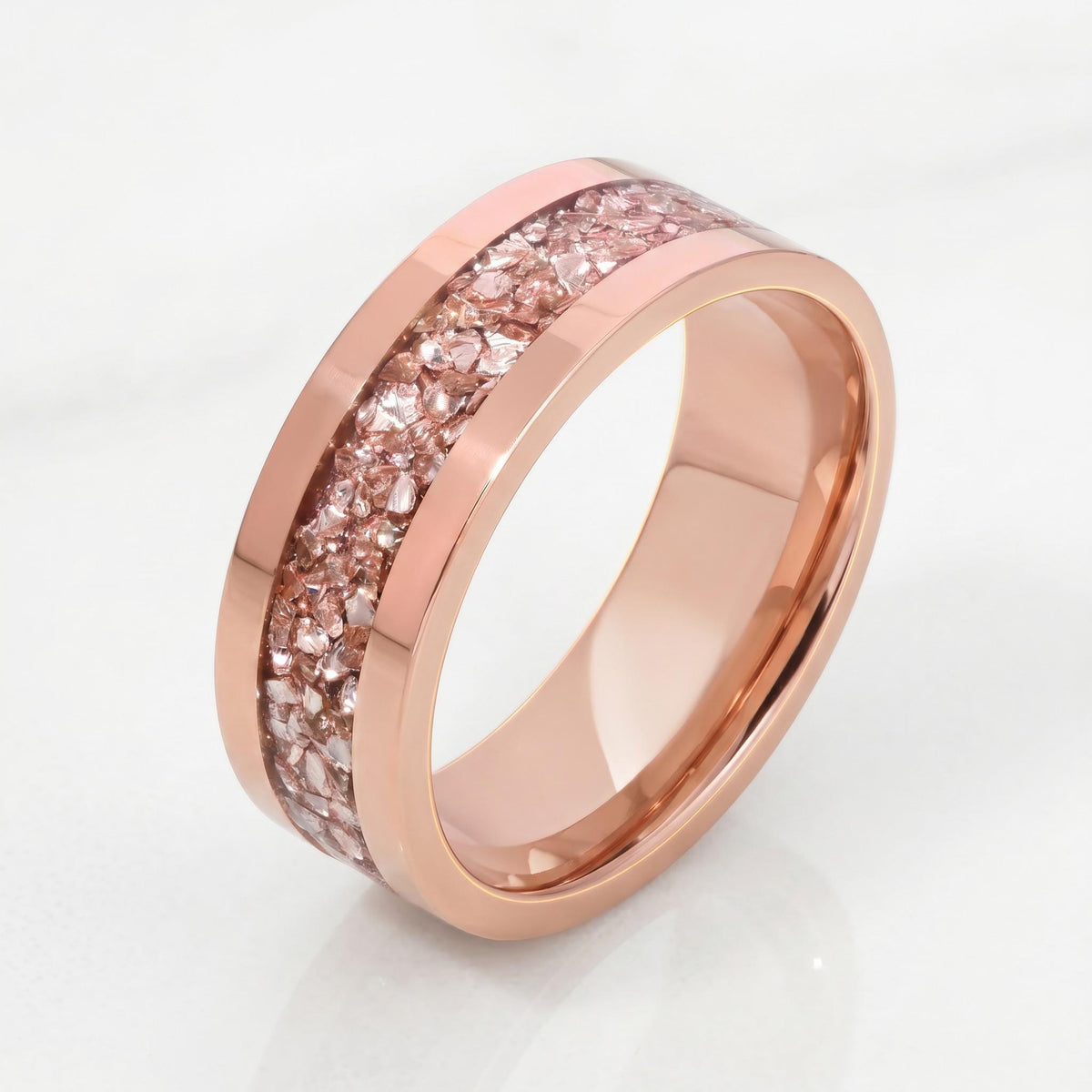 Rose Gold Morganite Ring ~ Blush Pink Gemstone Engagement Jewelry ~ Romantic Anniversary Gift for Her ~ Timeless Love Ring (4